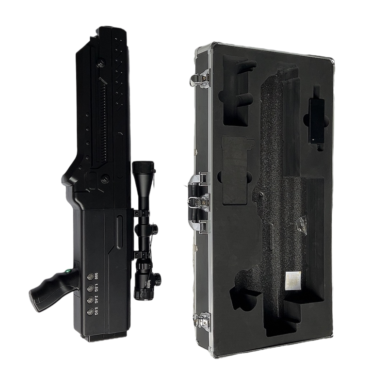  张北手持便携式枪型低空防御反制四通道A型